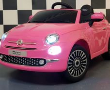 Fiat 500 electric toy car