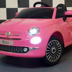 Fiat 500 electric toy car