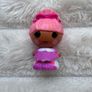 Lalaloopsy Tinies Swirly Figure Eight Girl approx. 3.5 cm. Used Please see photos Image 3