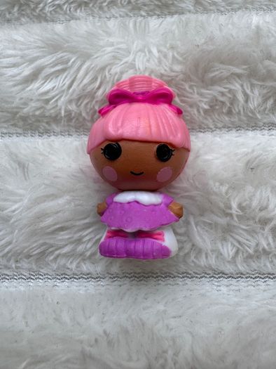 Lalaloopsy Tinies Swirly Figure Eight Girl approx. 3.5 cm. Used Please see photos