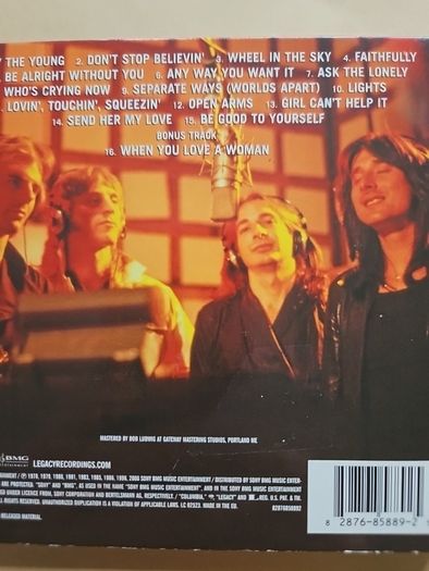 Journey - Greatest Hits.