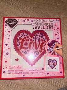 DIY heart frame