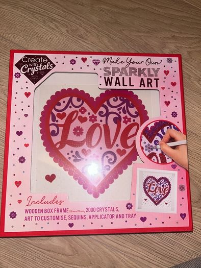 DIY heart frame