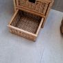 Wicker Rattan Storage Drawers Image 7
