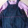 Dunnes  Stores  Denim Dress & Top.  Age 2-3 years.  B.N.W.T. Image 2