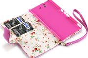 New Sony Xperia Z Premium Pu Leather Wallet Case
