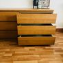 Ikea Malm dresser chest - Oak Finish Image 7