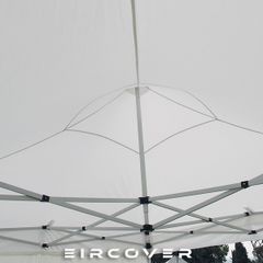 Pop Up Gazebo 3m x 3m  (10' x 10') Alu Frame White