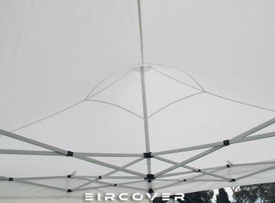 Pop Up Gazebo 3m x 3m  (10' x 10') Alu Frame White