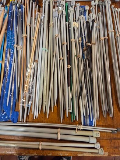 180 Pairs of Knitting Needles + Extras