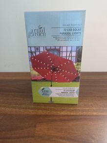 LED Solar Parasol Lights