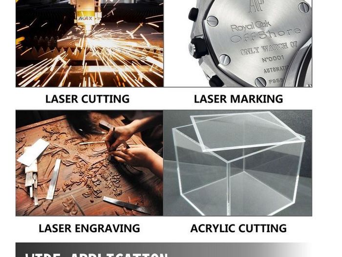Laser Tube 130W CO2 Laser Tube 1630mm Glass Laser Tube Professional Special Coating Technology