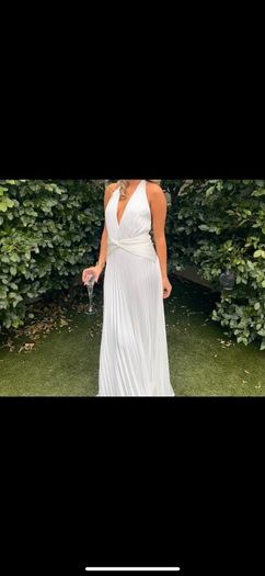 debs dress white(forever new)