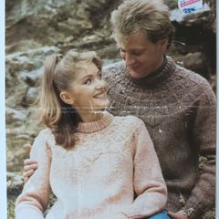Knitting Pattern - His & Hers Sweaters - Chunky Yarn