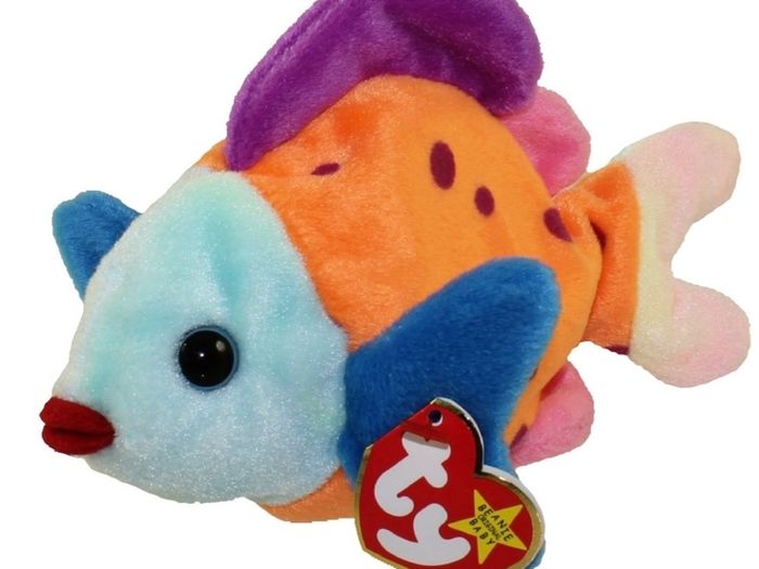 TY Beanie Baby Lips