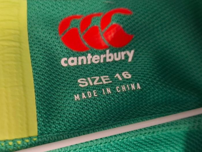 Ireland Official Canterbury Rugby Union Jersey (Ladies Size 16) FREE POST