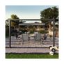 Pergola 3.5 x 2.6 with awning     very strong and thick only one left big discount  with manual awning the best offert. Will buy. Image 5
