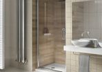 Image iSIX 900 chrome in swing shower door