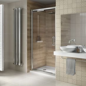 Image iSIX 900 chrome in swing shower door