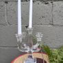 Glass Candleabra Image 4