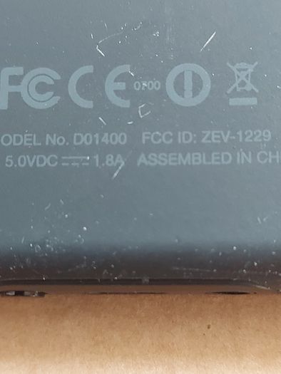 Amazon Kindle, Model D01400, Serial number D026 A0A0 2482 02AQ, in excellent condition