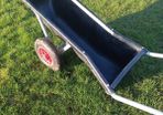 Galvanized calf barrow