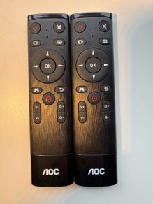 AOC Agon gaming monitor remotes x 2