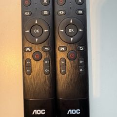 AOC Agon gaming monitor remotes x 2