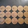15 Irish coins x One Penny (1967) Nice condition Image 4