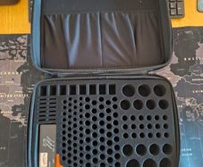 Soft battery storage case