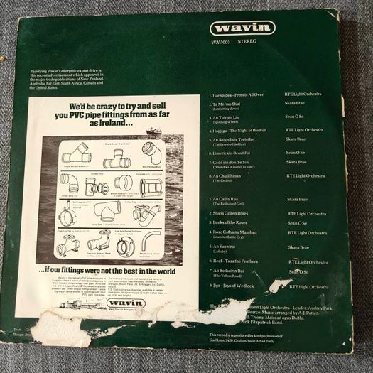 Skara Brae, Sean O Se, RTE, Songs of Sadness, Songs of Progress  LP,  Irish Folk Trad, and Historical interest, on Gael Linn.