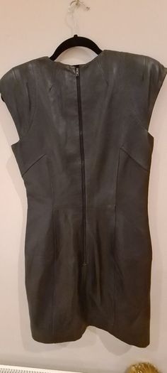French Connection Genuine leather mini dress