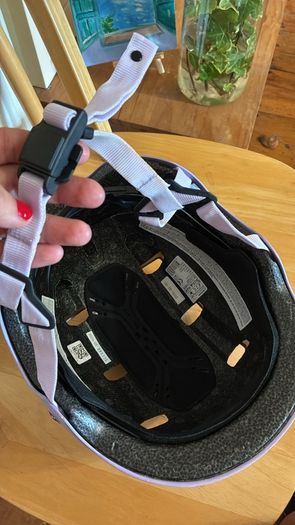 BTWIN Urban Helmet Lilac Size M
