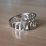 Silver ring size P Image 6