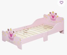 Girls princess toddler bed