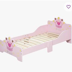 Girls princess toddler bed