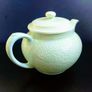 Beautiful Subtle and Tactile Relief-Patterned Teapot by Keele Street Pottery in Mint Green Image 4