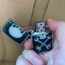 Black Skull zippo style lighter Image 5
