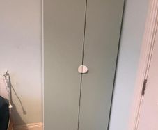 IKEA SMASTAD Wardrobe Light Green White  Excellent Condition