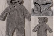 Warm cosy Hooded pramsuit all in one