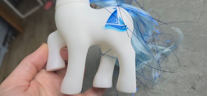 2019 HQG1C Marina Glow in the Dark Custom Ponies like MLP G1 My Little Pony