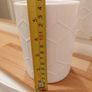 White ceramic storage jar with airtight lid cost 11euro Image 10