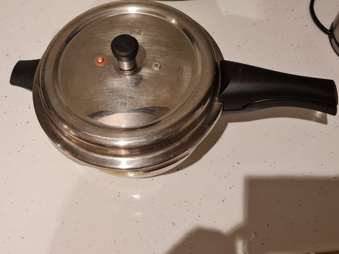Pressure Cooker with the safety valve