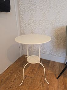 Balcony, terace metal table