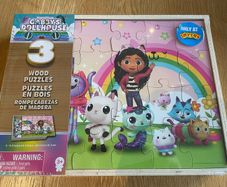 Gabby's Dollhouse 3x Jigsaw Set