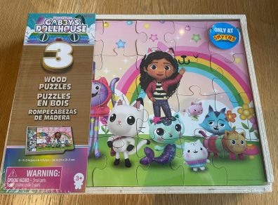 Gabby's Dollhouse 3x Jigsaw Set