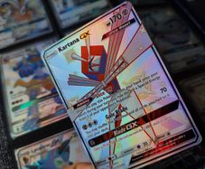 Kartana GX ! Full Art ! Shiny Ultra Rare ! from Hidden Fates Set ! 2019 ! Pokemon Card !