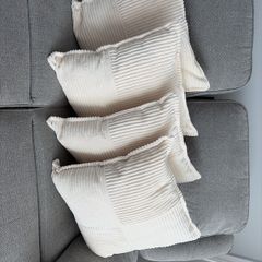 Cream Cushions - Set of 4