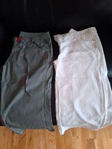 Cropped/capri trousers