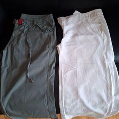 Cropped/capri trousers